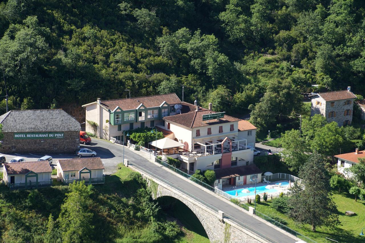 Logis Hotel Restaurant Du Pont Ambialet Zewnętrze zdjęcie