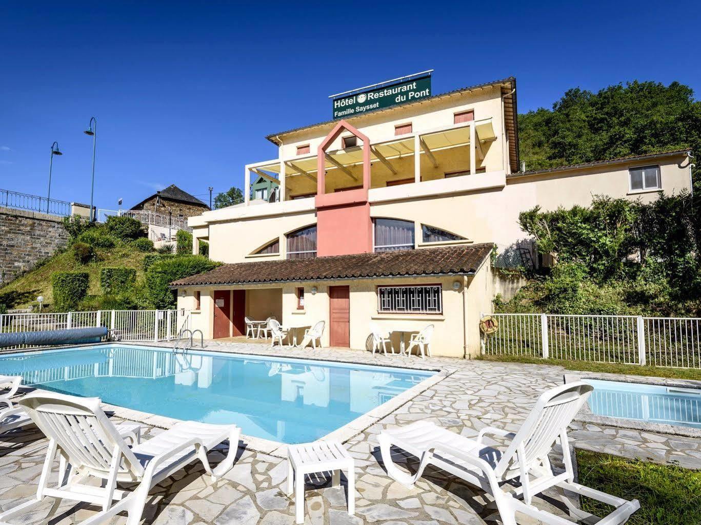 Logis Hotel Restaurant Du Pont Ambialet Zewnętrze zdjęcie