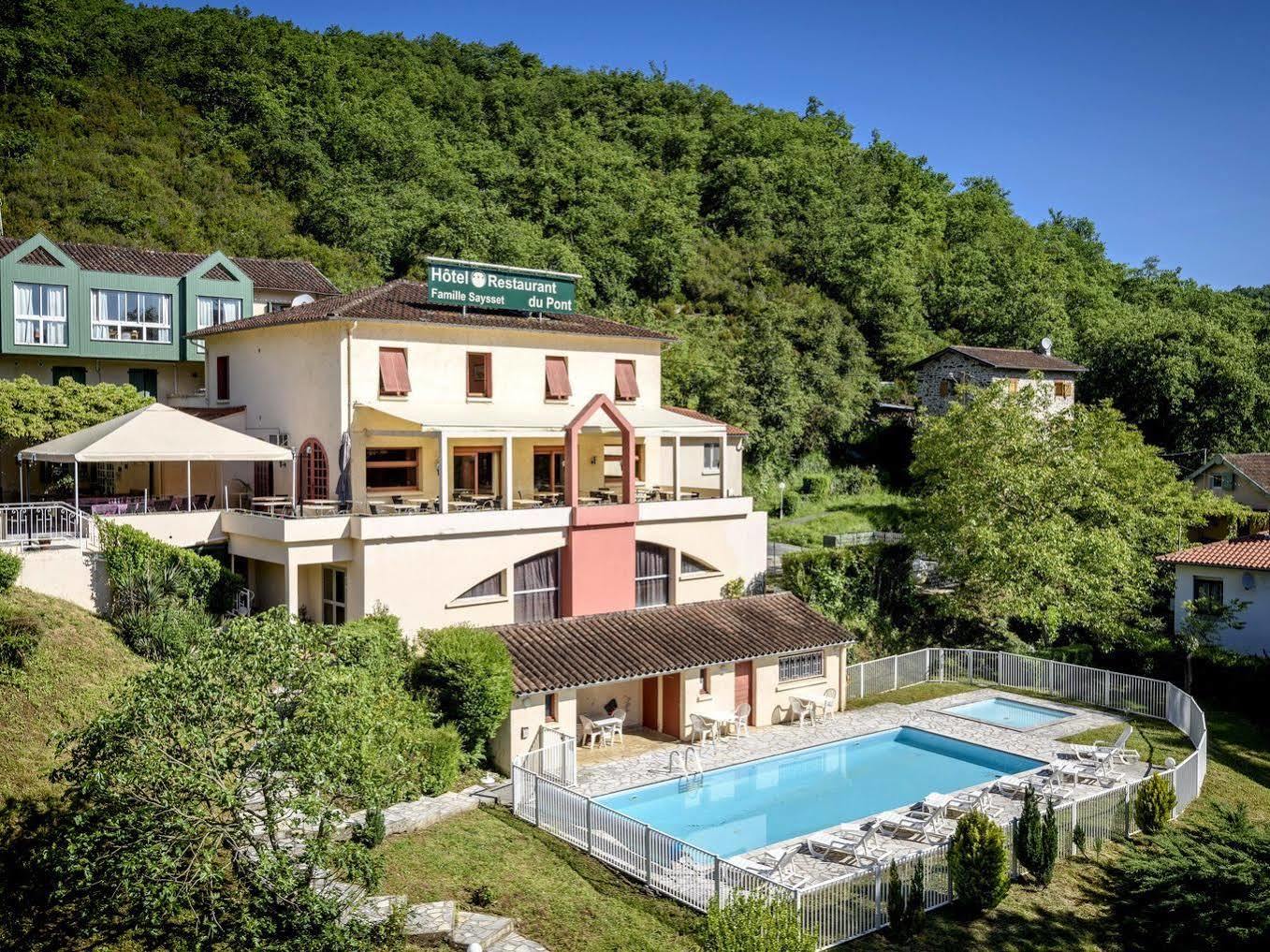 Logis Hotel Restaurant Du Pont Ambialet Zewnętrze zdjęcie