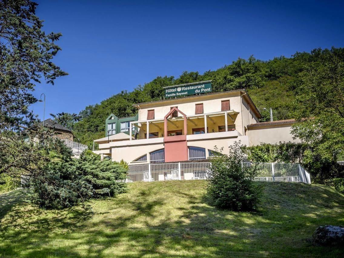 Logis Hotel Restaurant Du Pont Ambialet Zewnętrze zdjęcie