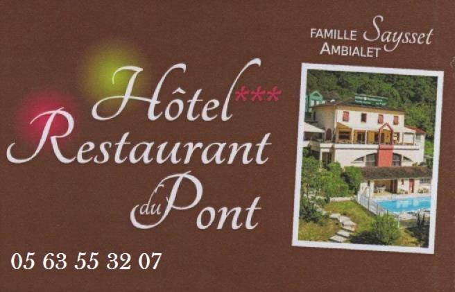 Logis Hotel Restaurant Du Pont Ambialet Zewnętrze zdjęcie